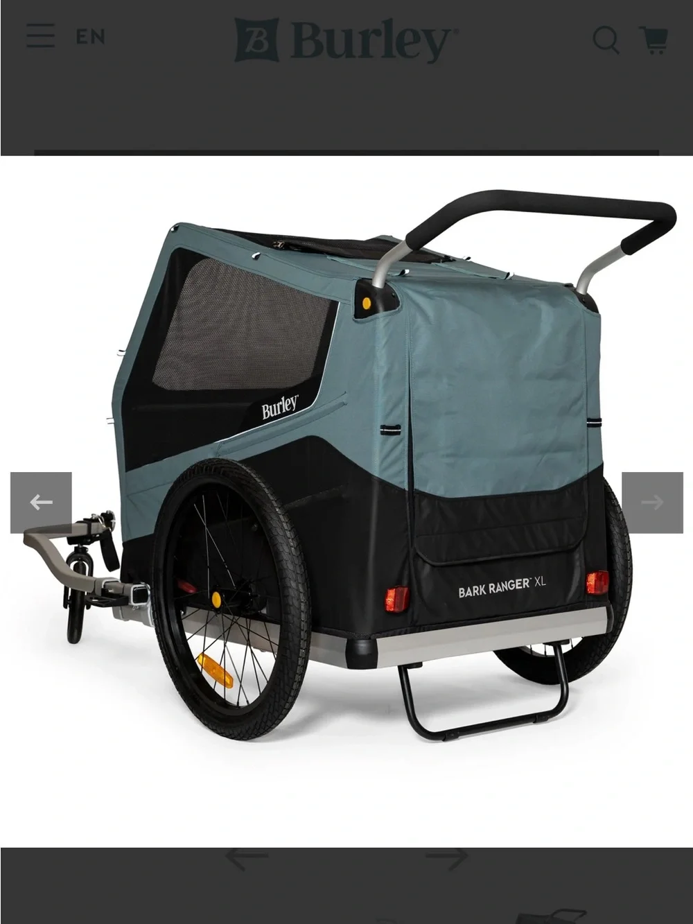 Burley Bark Ranger Kickstand Standard Pet Bike Trailer Accessory NEW unopened